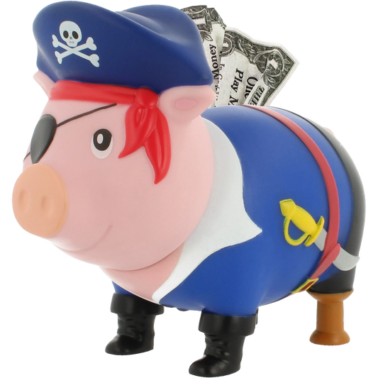 Cochon Pirate Lilalu CoinCaillerie