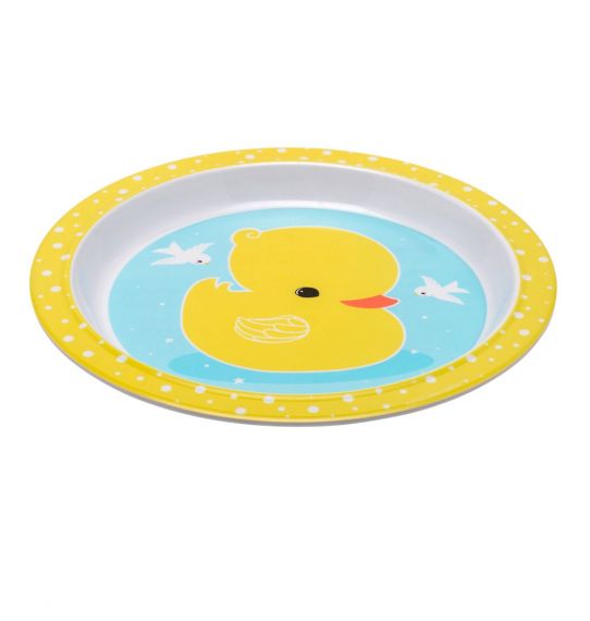 Coffret Repas Bébé Canard Jaune – vue 4 – A Little Lovely Company