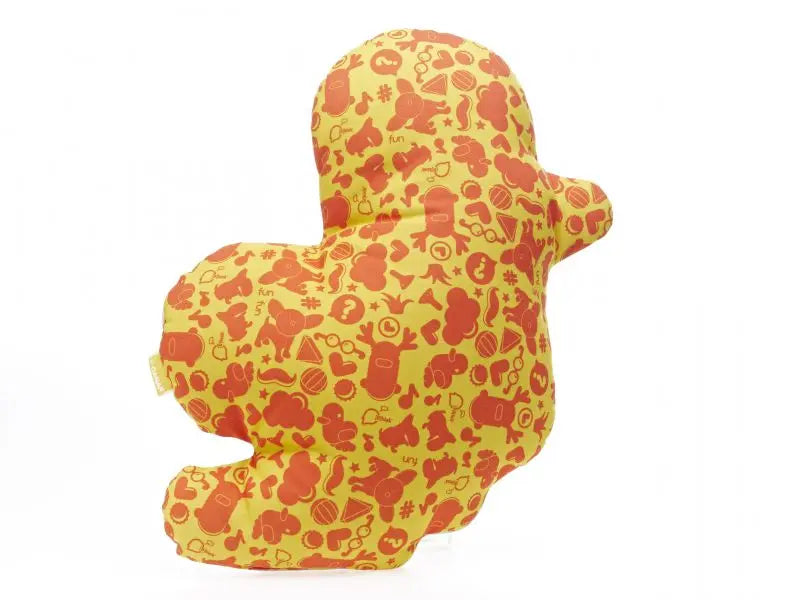 coussin canard jaune canar 