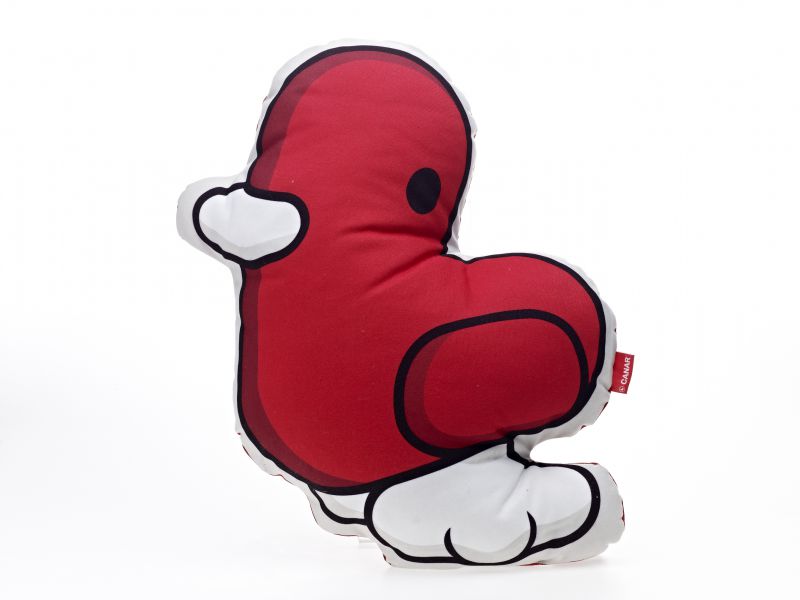Almofada Pato Vermelho