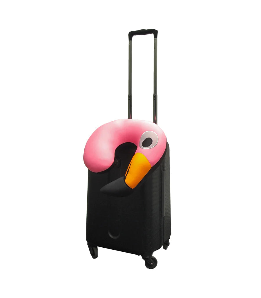 Coussin de Voyage Flamant Rose Bitten – Décoration original