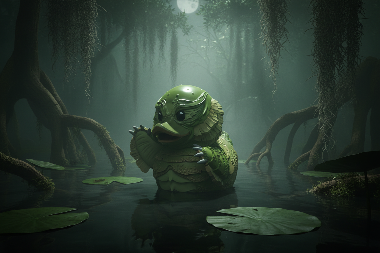 Duck The Strange Creature from the Black Lake (eerste editie)