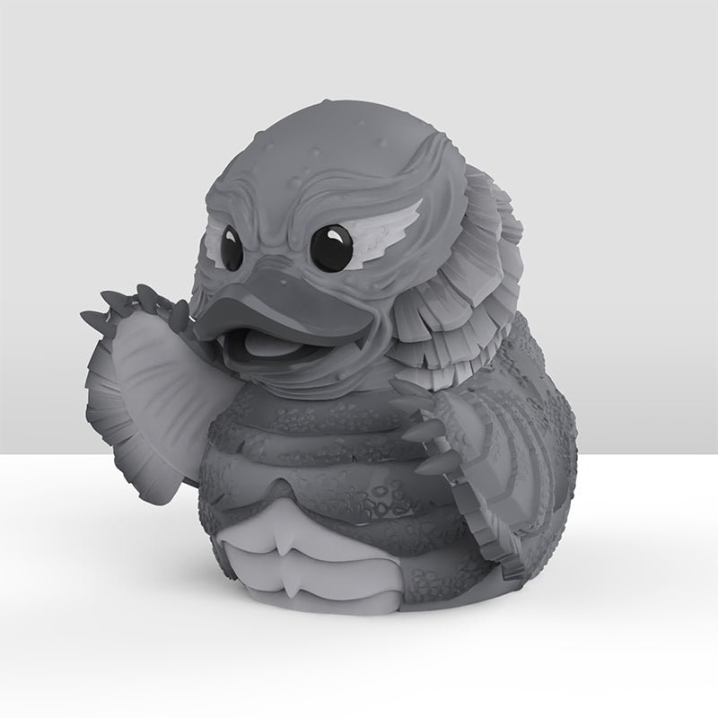 Canard Universal Monsters: L'Étrange Créature du lac noir TUBBZ (Noir & Blanc - First Edition) - vue 7