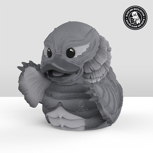 Canard Universal Monsters: L'Étrange Créature du lac noir TUBBZ (Noir & Blanc - First Edition) - vue 1