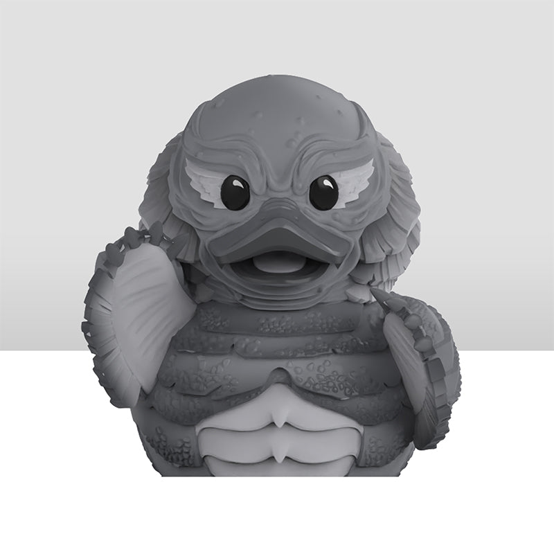 Canard Universal Monsters: L'Étrange Créature du lac noir TUBBZ (Noir & Blanc - First Edition) - vue 3