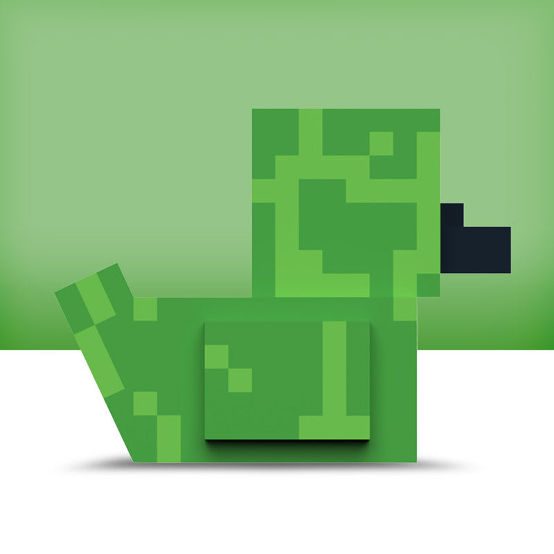 Canard Minecraft: Creeper TUBBZ (Boxed Edition) - vue 5