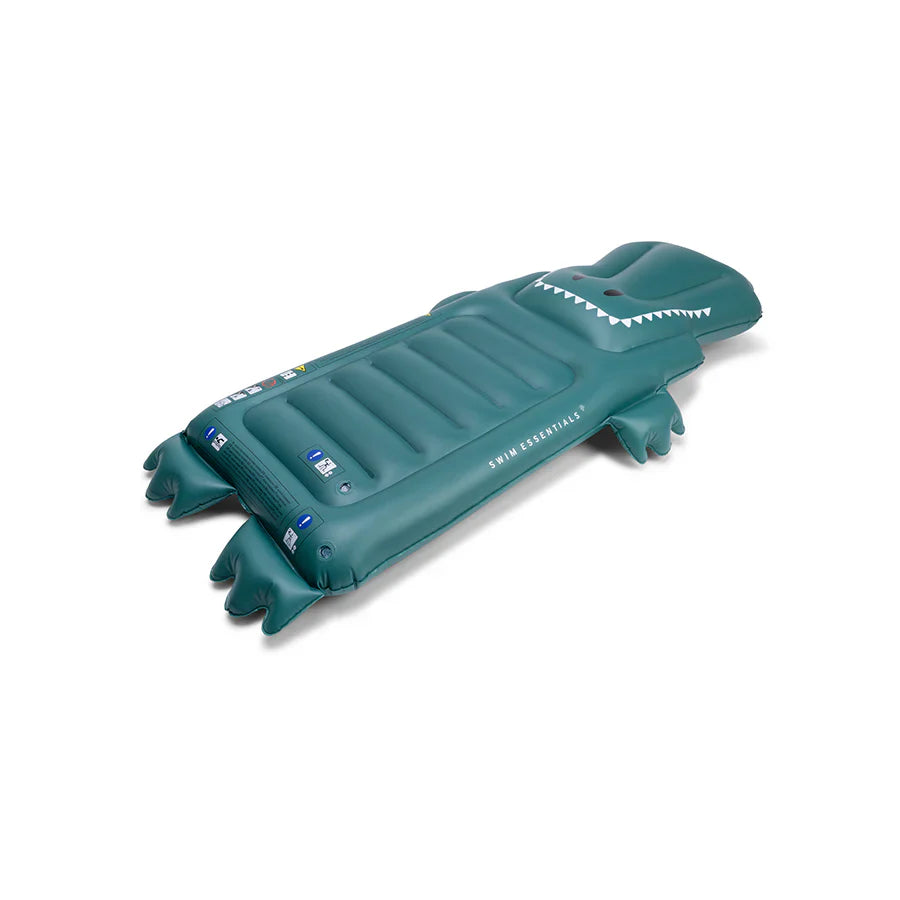 Luxury Crocodile Green Air Mattress 