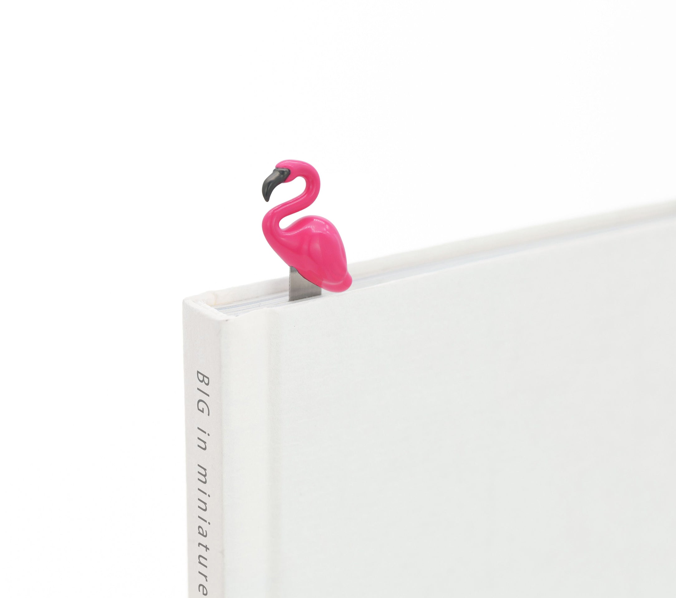 Rosa flamingo-bokmerke