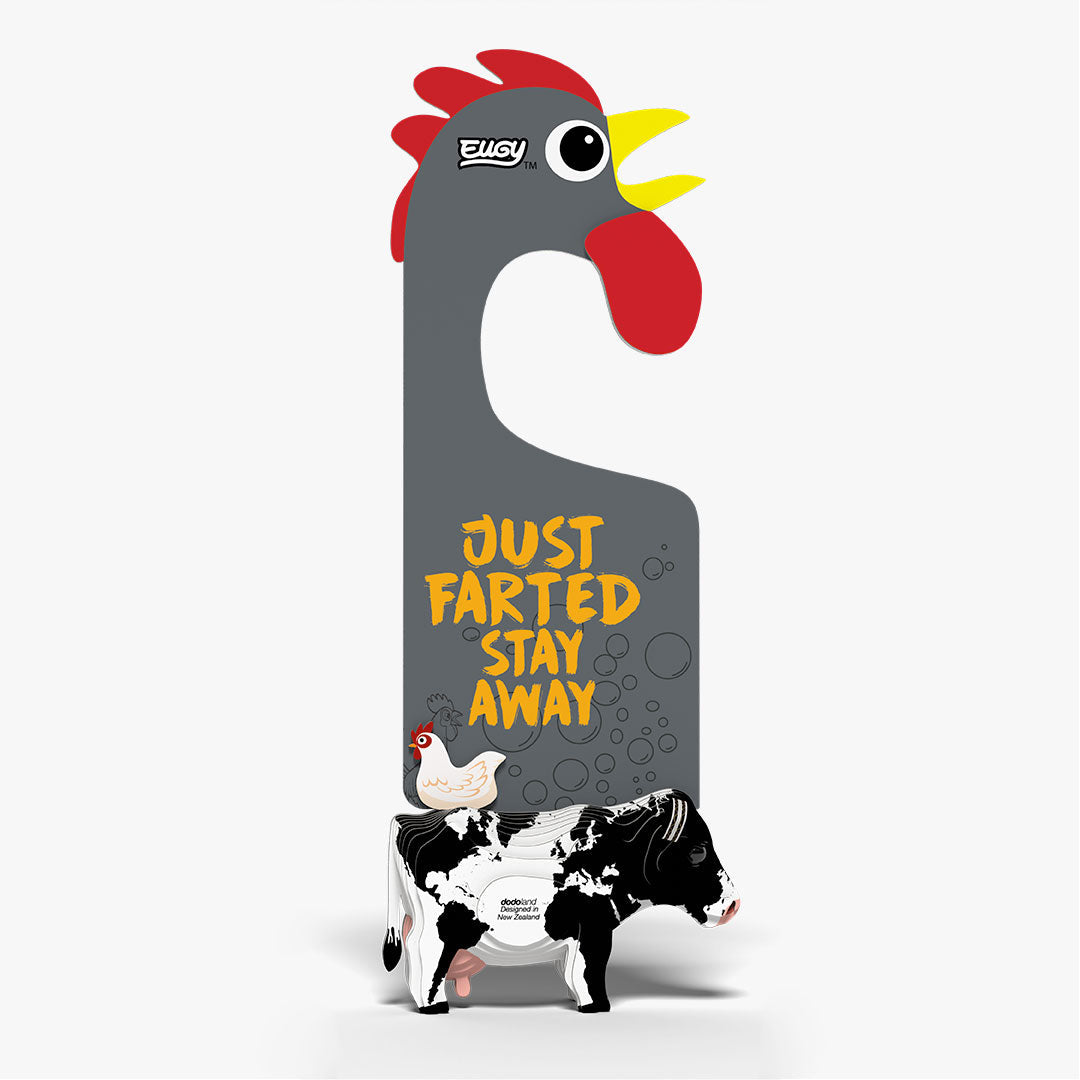 D079 Türhänger Holstein-Kuh
