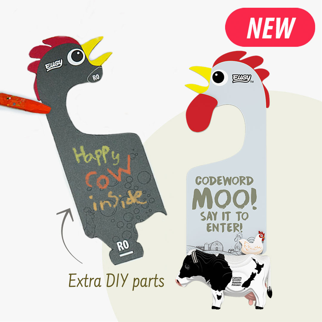 D079 Türhänger Holstein-Kuh