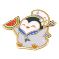 pins pingouin marin