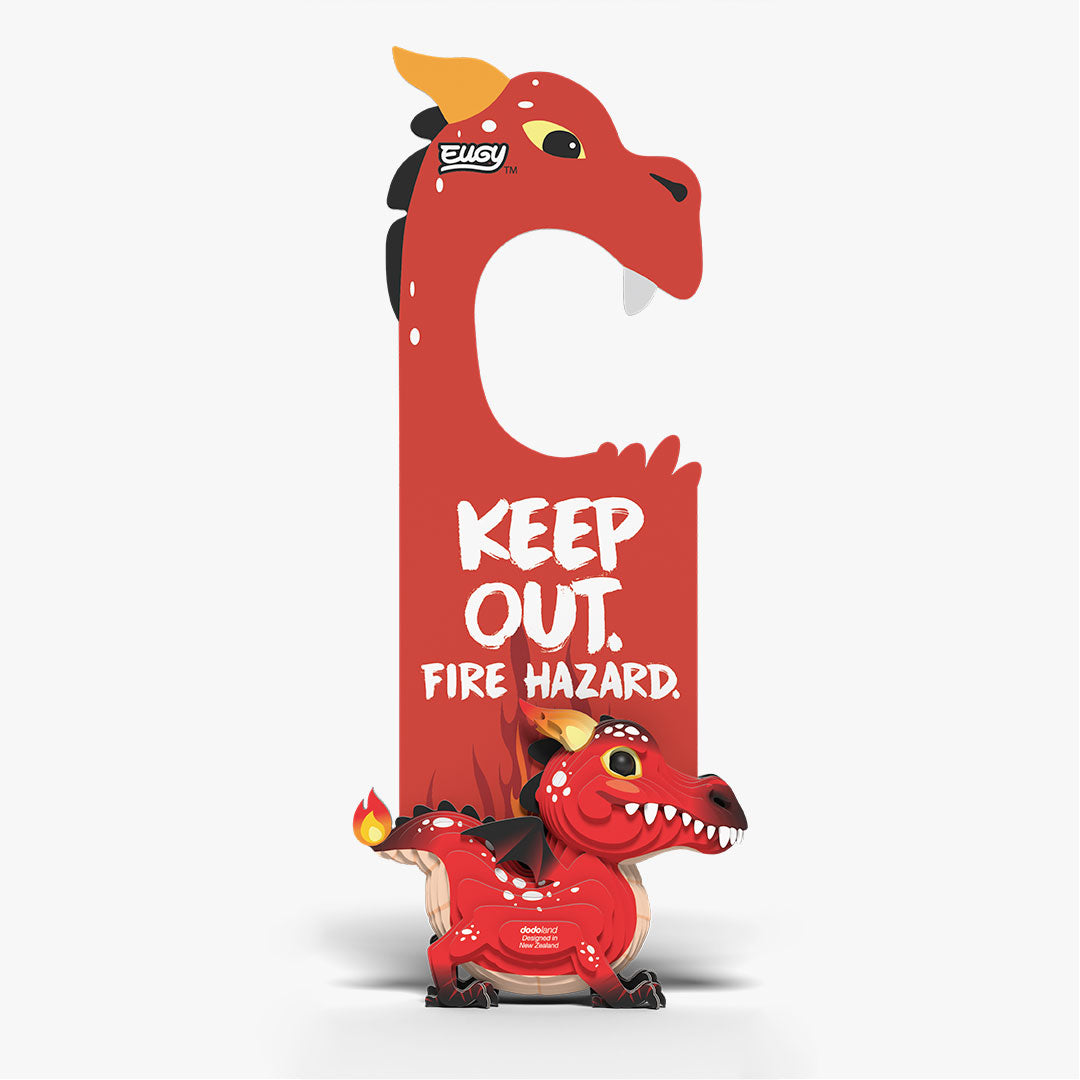 D085 Türhänger Roter Drache