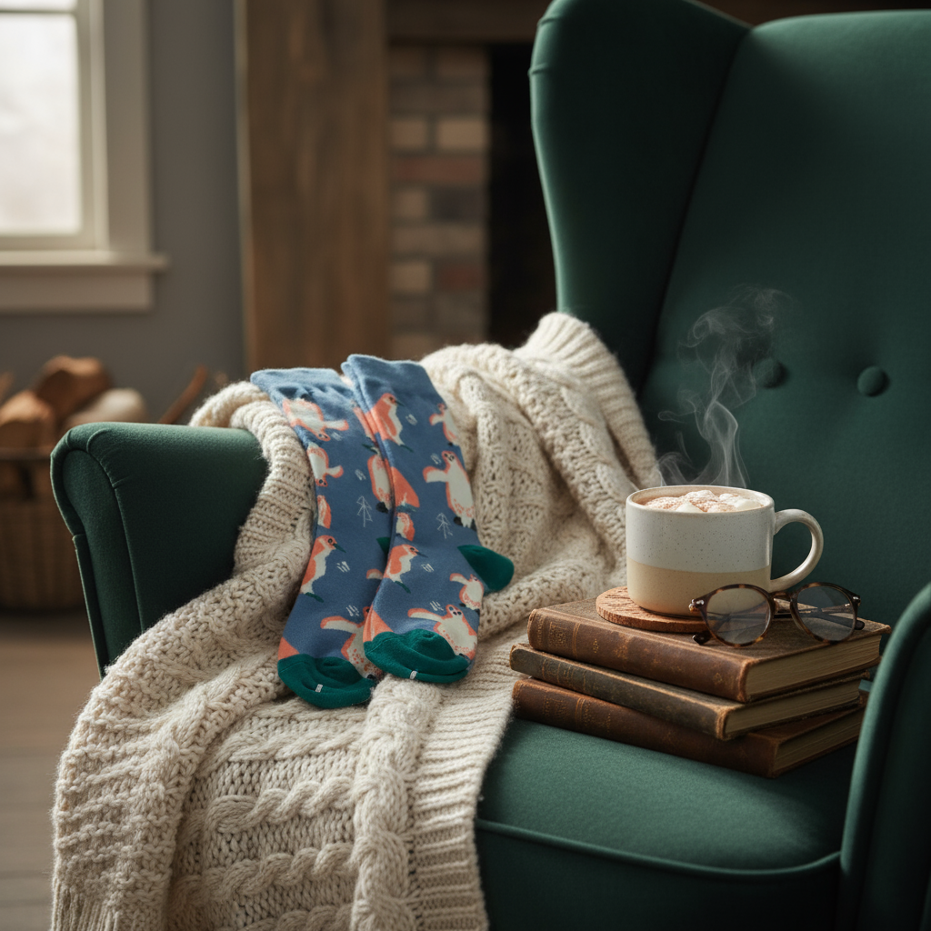 Chaussettes Pingouins – vue produit 3