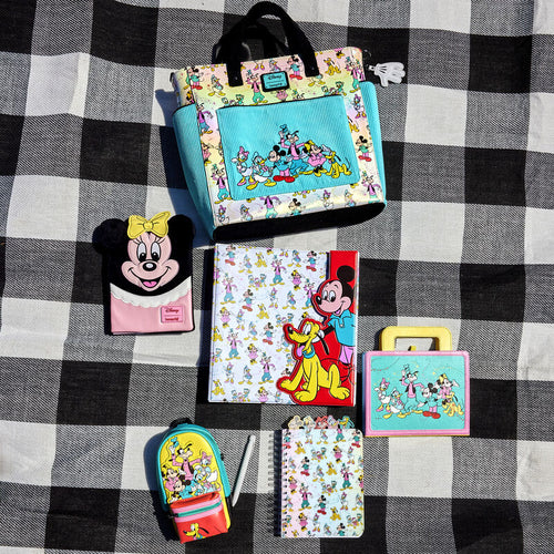 disney100 mickey friends classic stationery spiral tab journal loungefly 