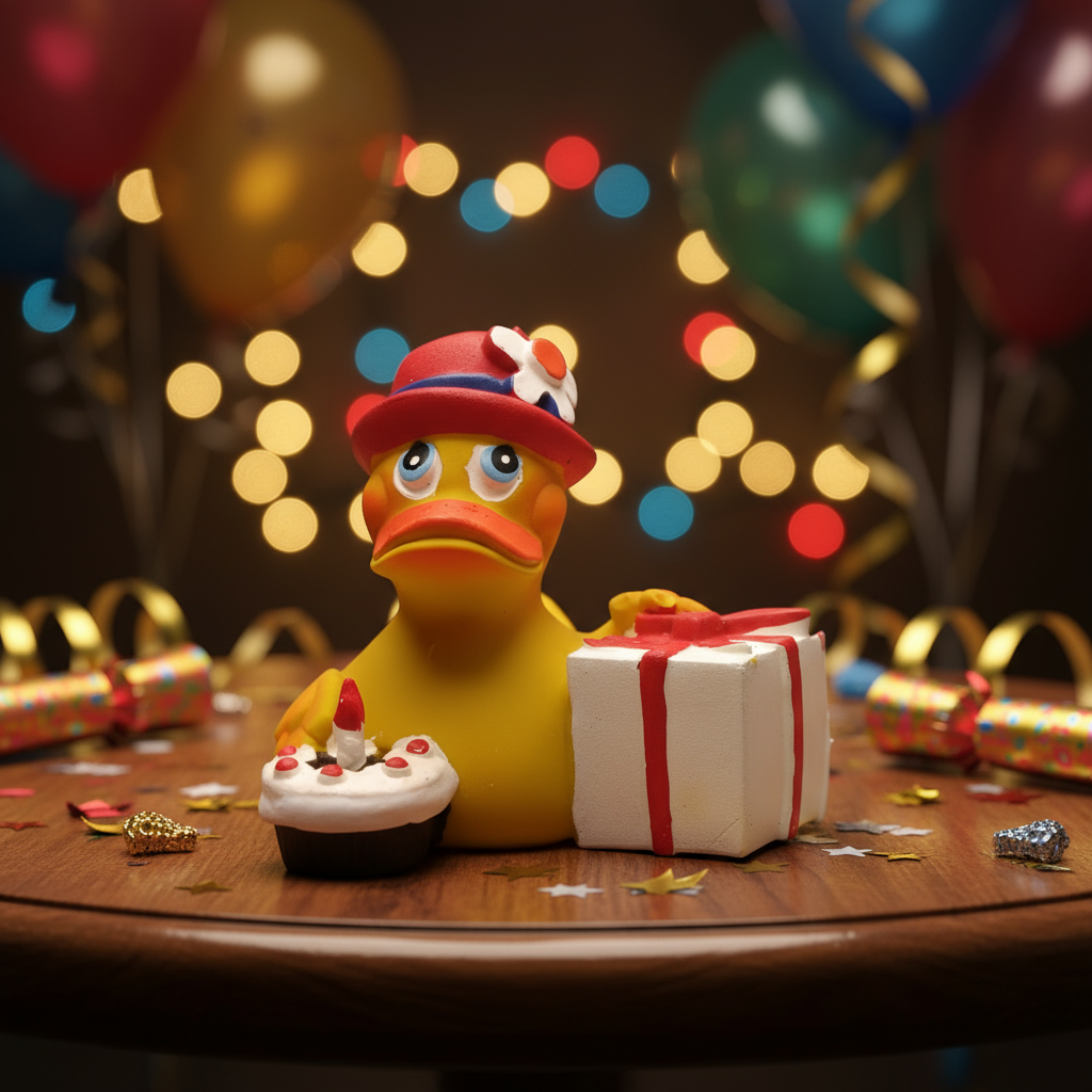 Canard Joyeux Anniversaire
