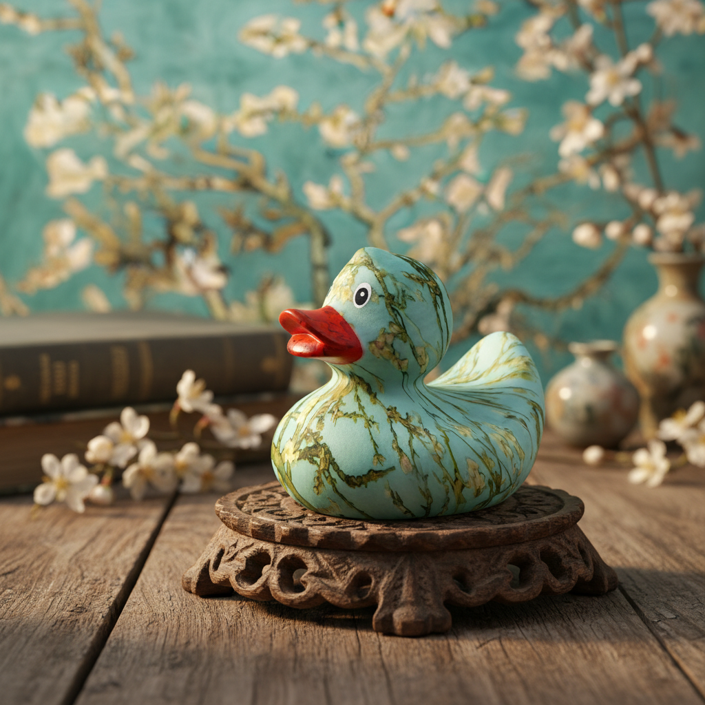 Canard Almond Blossom Vincent Van Gogh – vue produit 2
