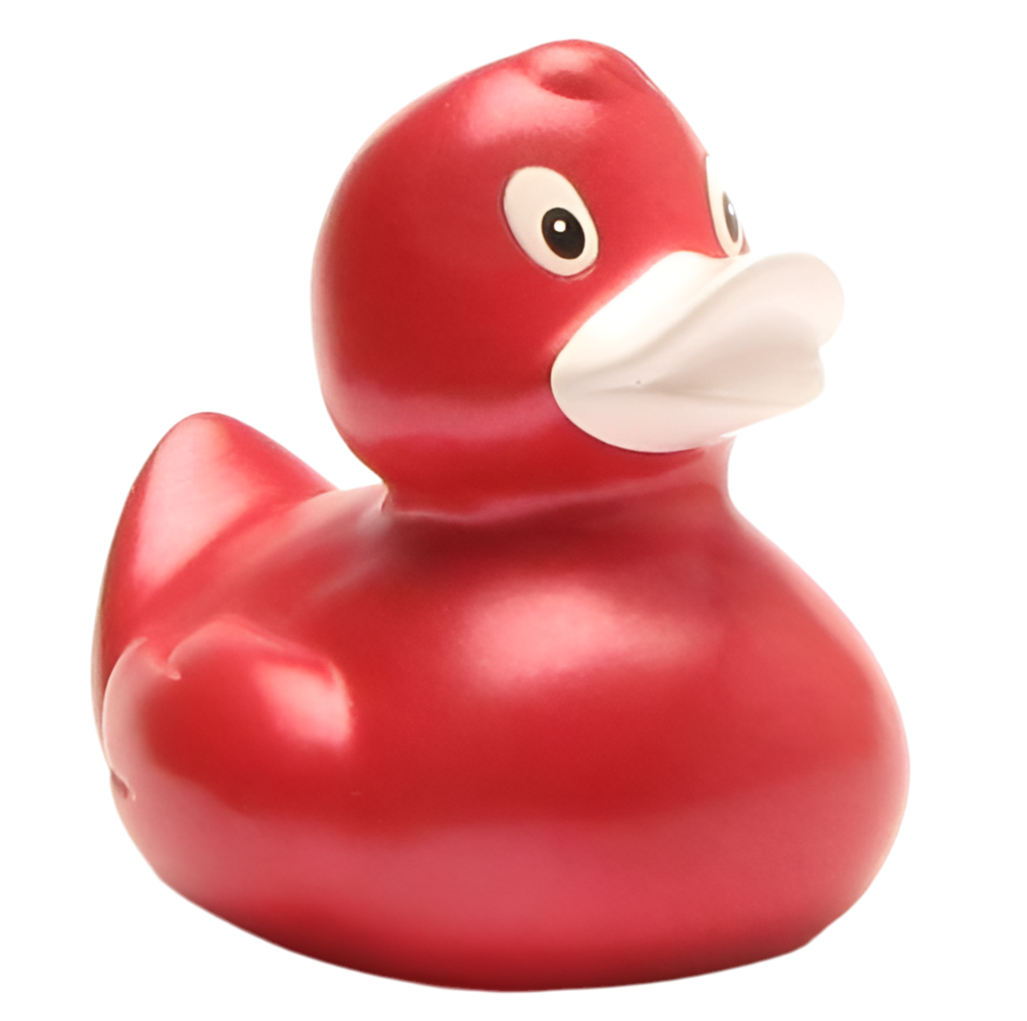 canard classique rouge metallise