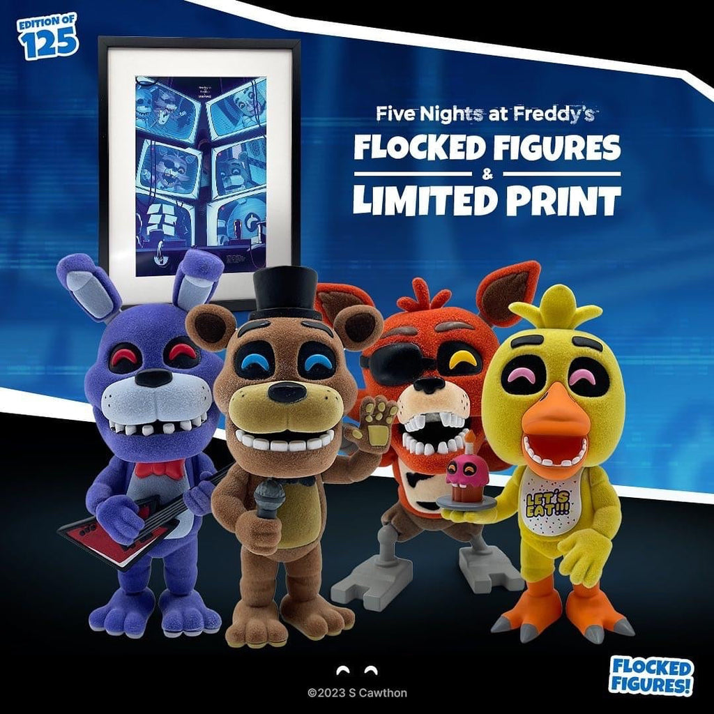 freddy flocked youtooz