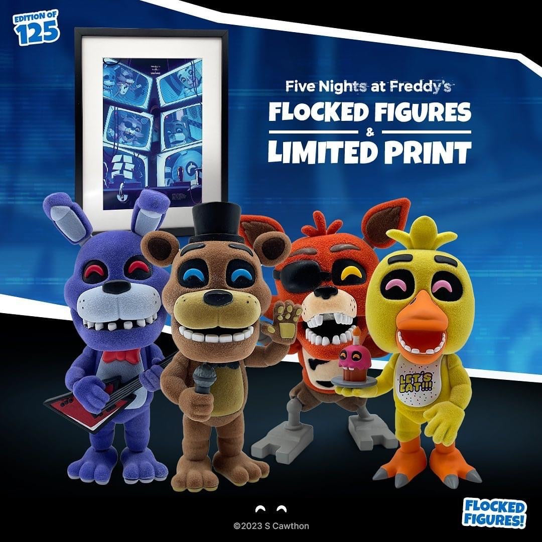 freddy flocked youtooz