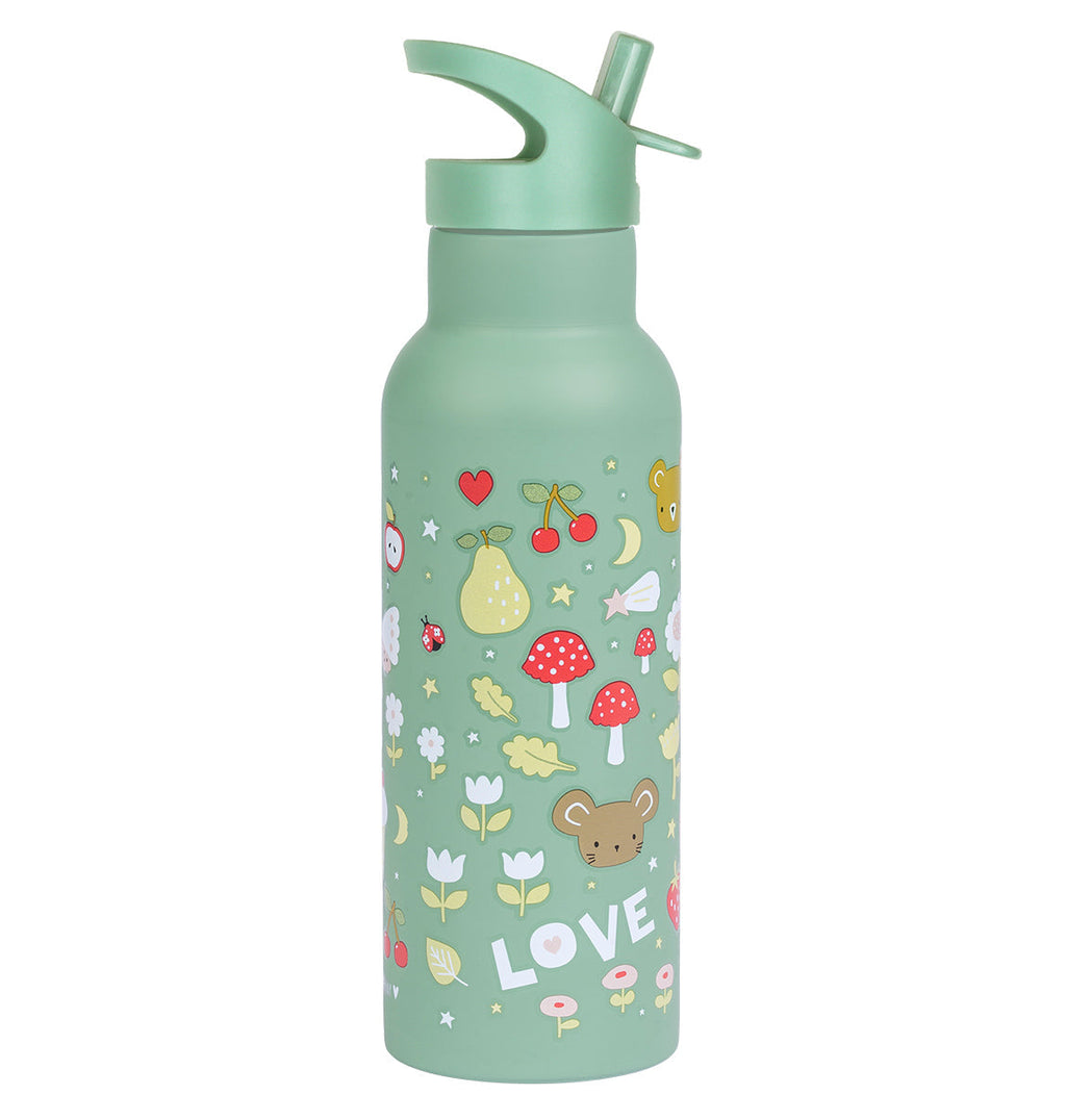 Gourde XL en inox - Joy – vue 4 – A Little Lovely Company