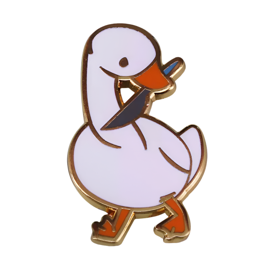 pins canard blanc couteau cdb PIN DUK 140 84309580
