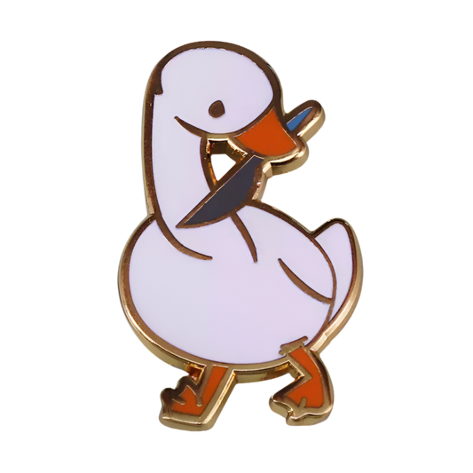 pins canard blanc couteau cdb PIN DUK 140 84309580
