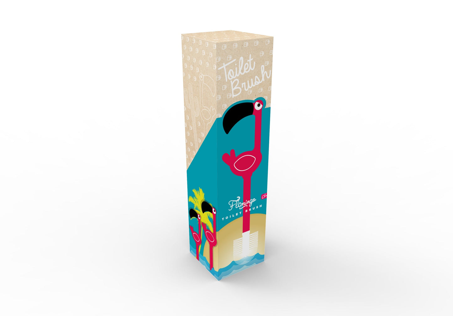 Flamingo toalettbørste