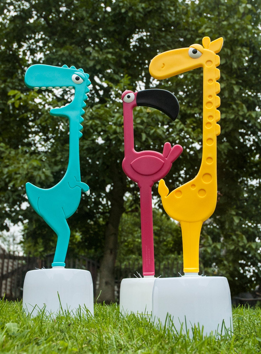 Dinosauří toaletní kartáč