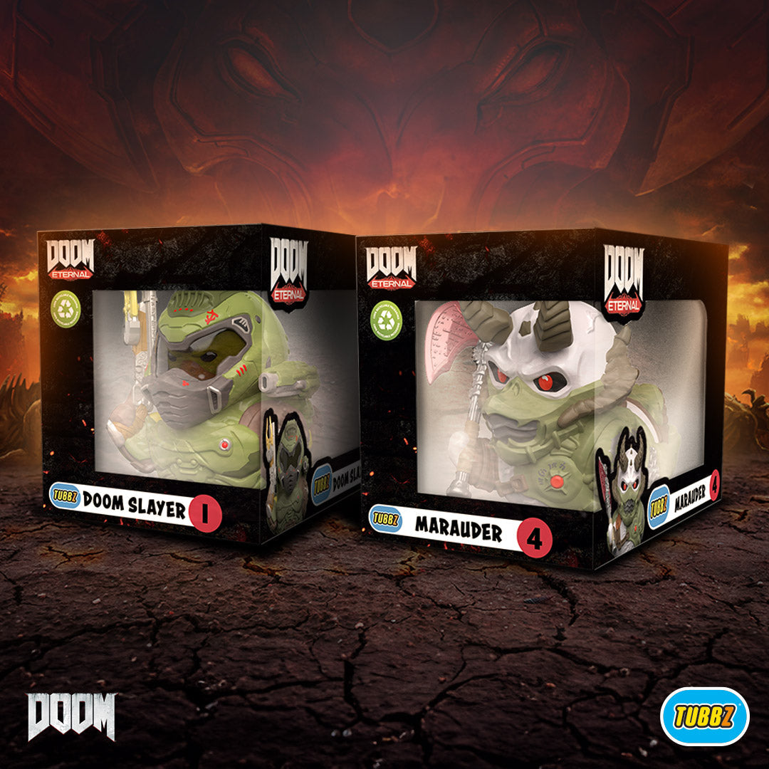 Canard DOOM Slayer (Boxed Edition) TUBBZ CoinCaillerie