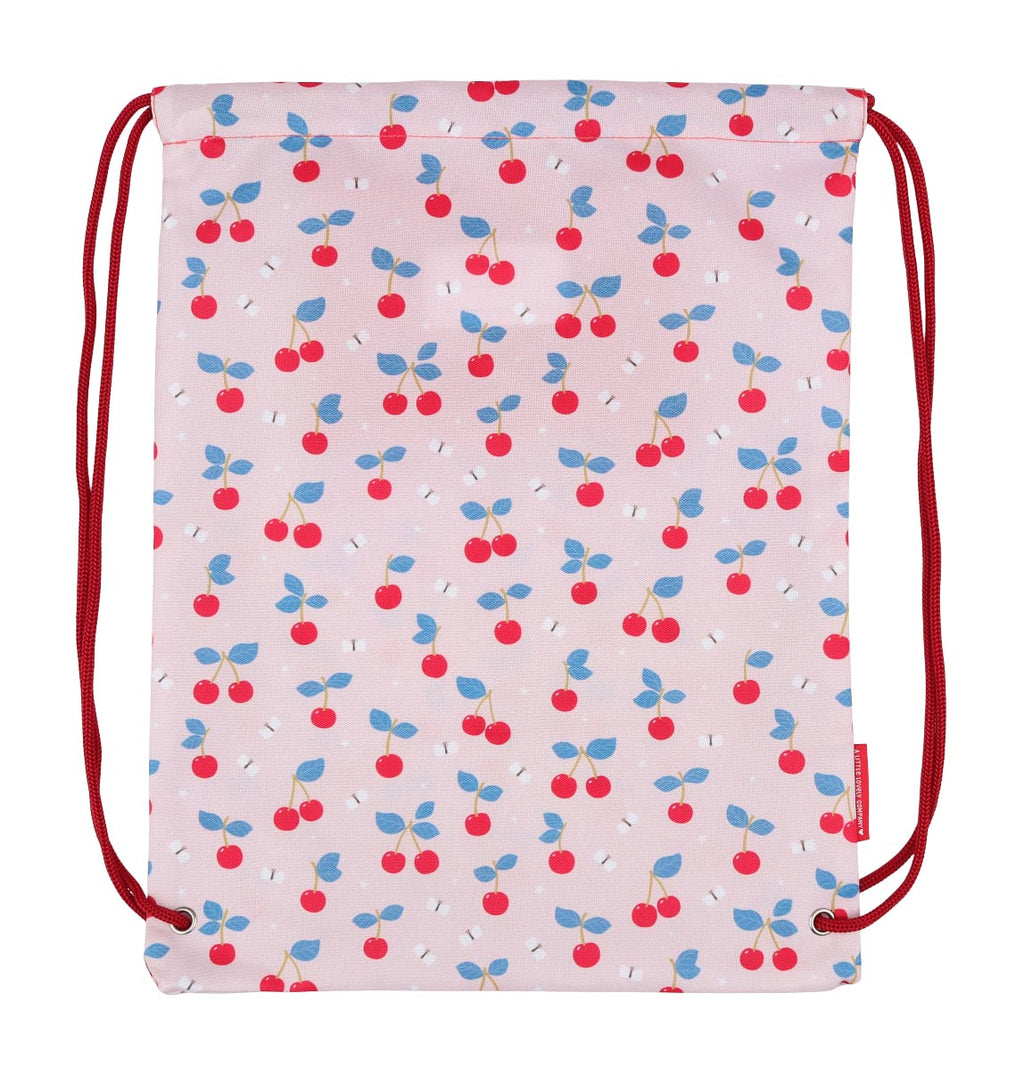 Sac à cordons enfant - Cerises – vue 4 – A Little Lovely Company