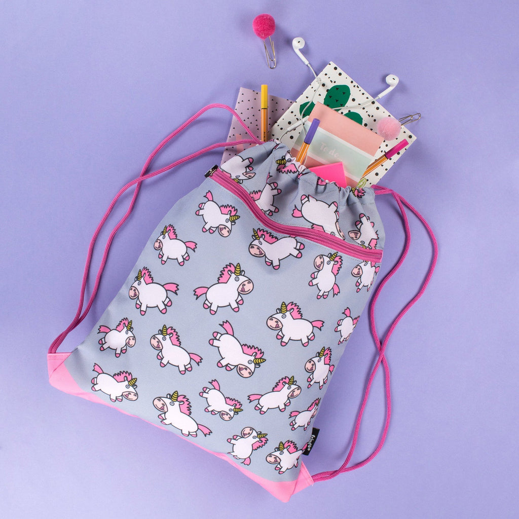 Sac à cordon – Chubby licorne