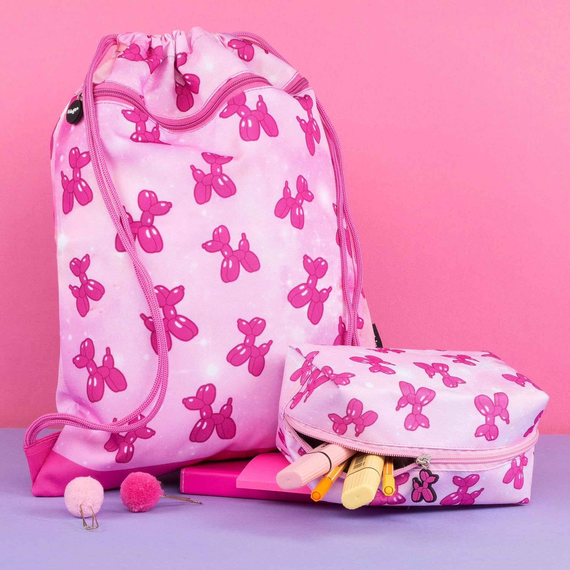 Sac à cordon – chien Balloon