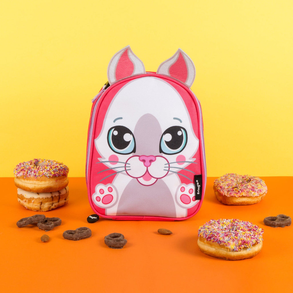 Sac repas – rose chat