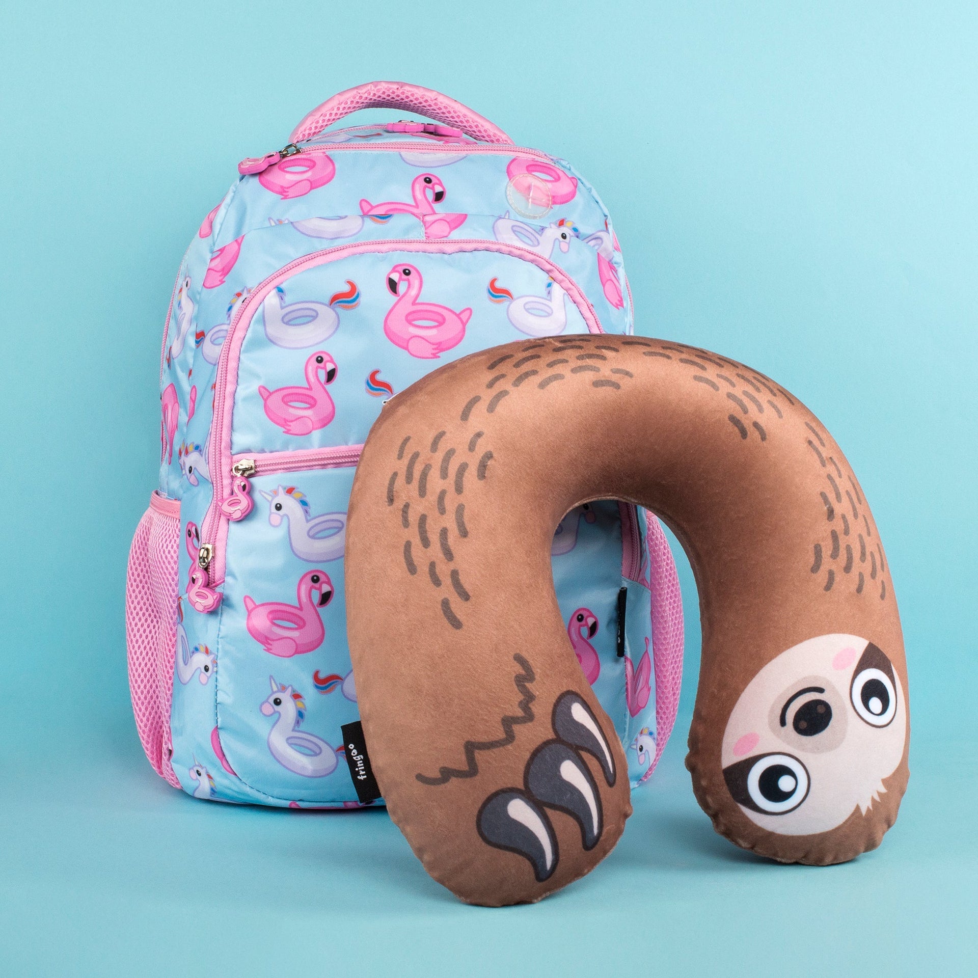 Oreiller de voyage gonflable – Sloth