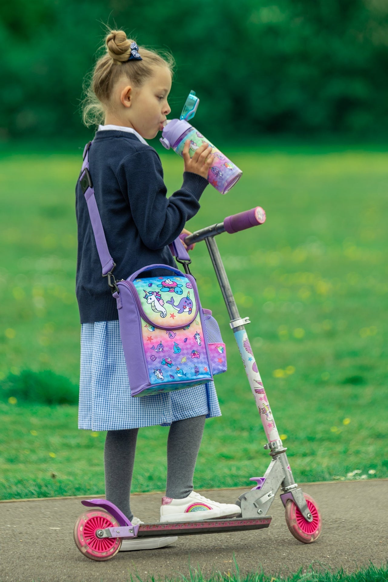 Sac repas avec bandoulière – Strap Lunch Bags – Narwhal & Seahorse