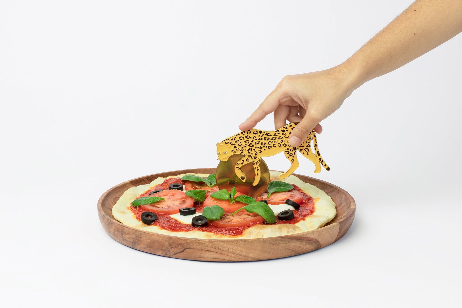 Roulette à pizza Guépard Savanna DOIY CoinCaillerie