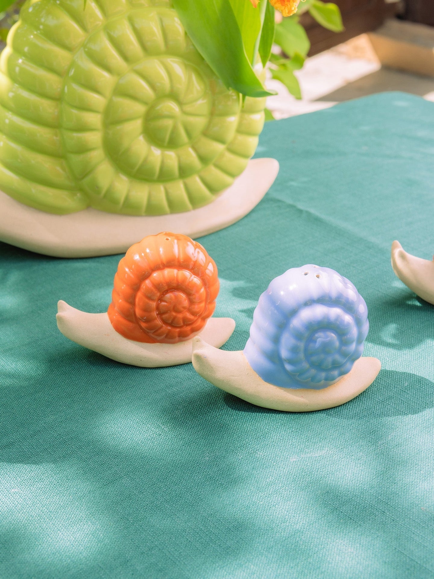 Sel et poivre Woodland Snail