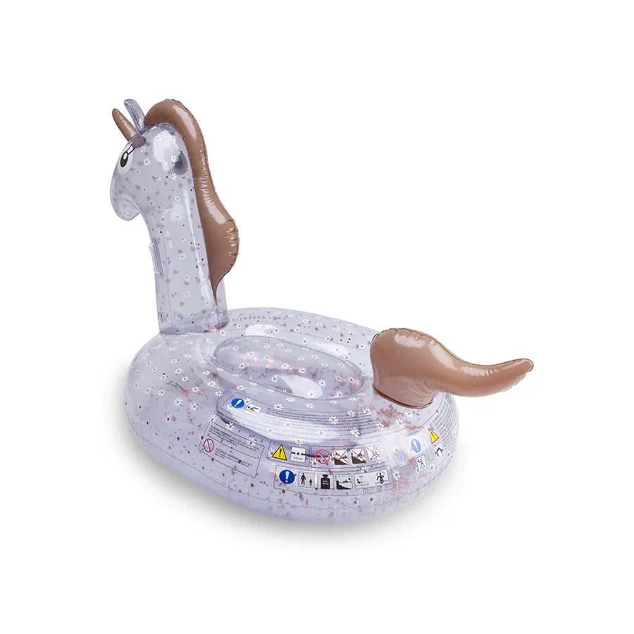 XXL aufblasbares Gänseblümchen-Einhorn 