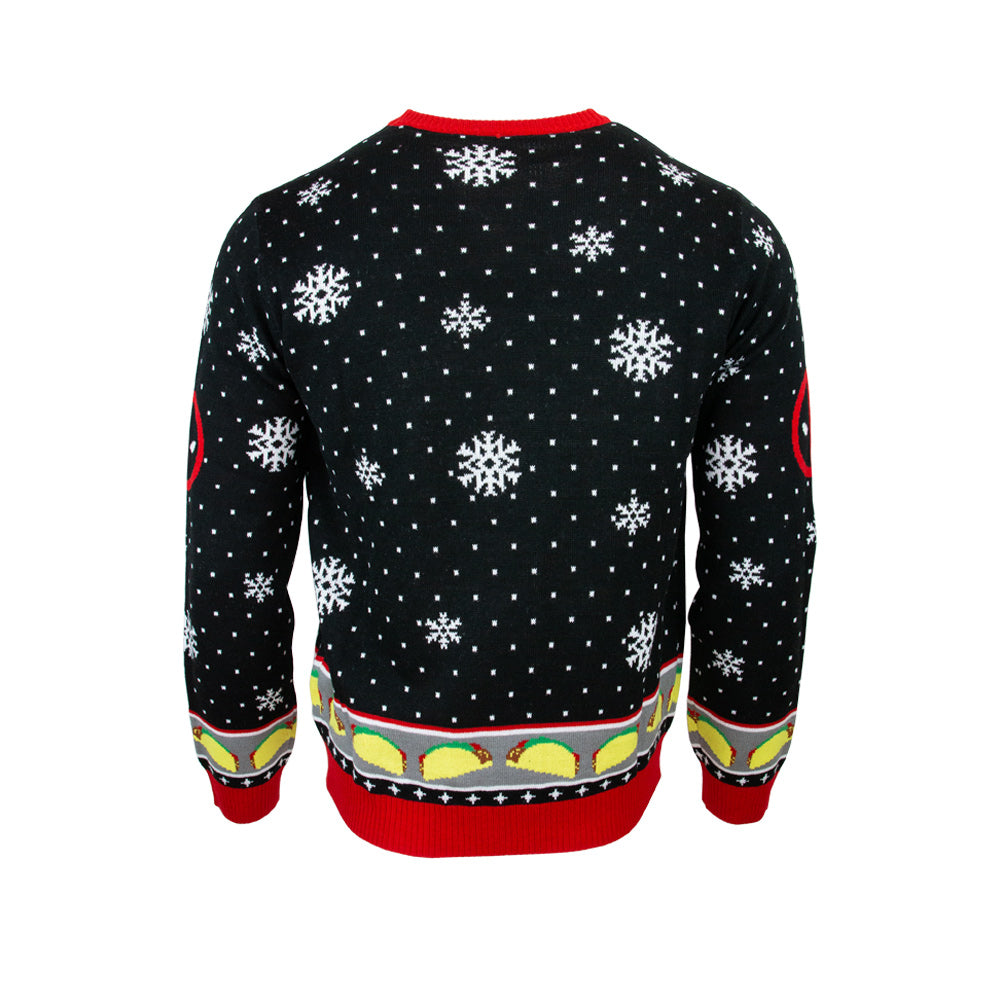 Pull de Noël Deadpool Licorne