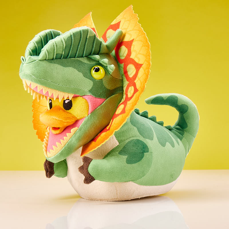 Canard Dilophosaure TUBBZ (Plushie) - vue 1