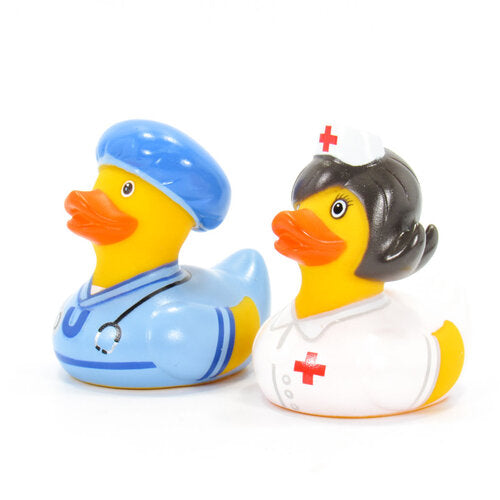 Mini Canard Doc & Nurse Bud Duck CoinCaillerie