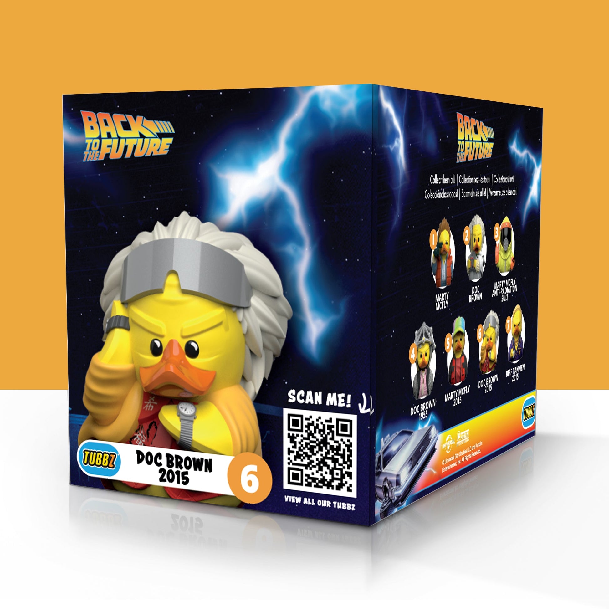 Canard Doc Brown 2015 (Boxed Edition) TUBBZ CoinCaillerie