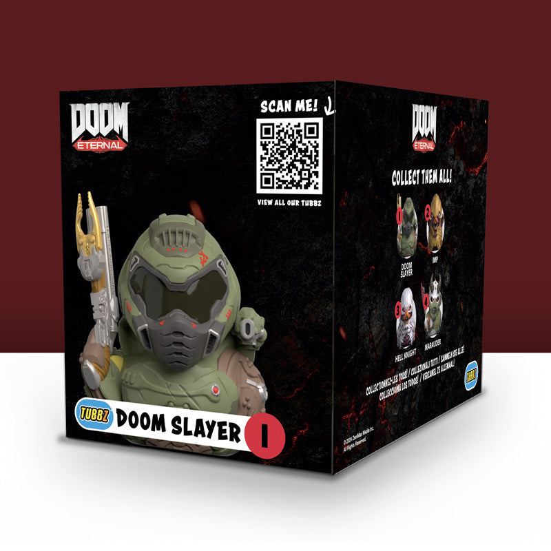 Canard DOOM Slayer (Boxed Edition) TUBBZ CoinCaillerie