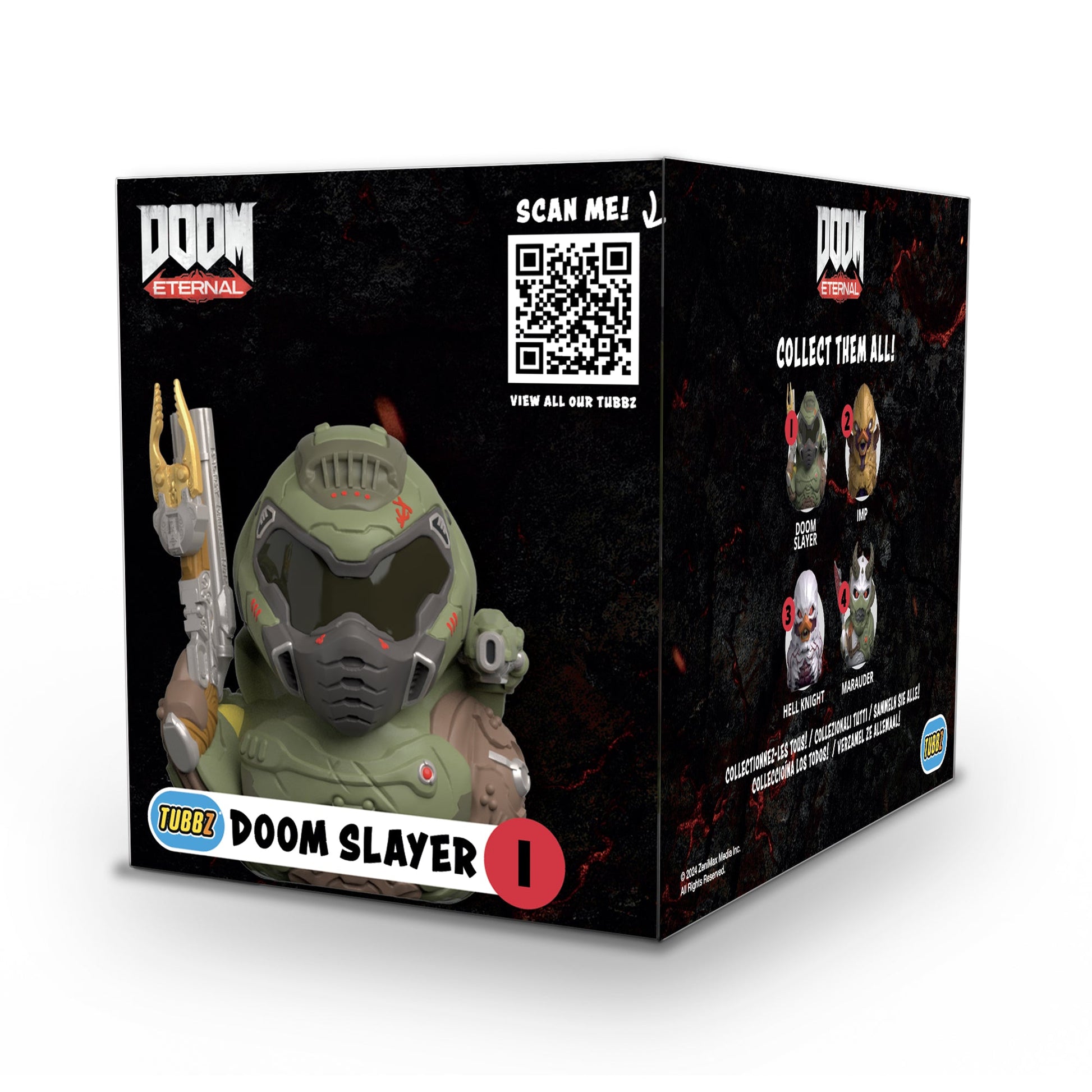 Canard DOOM Slayer (Boxed Edition) TUBBZ CoinCaillerie