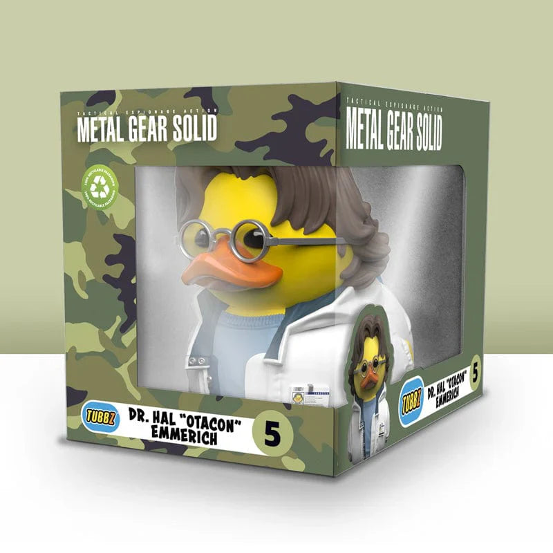 Canard Dr. Hal “Otacon” Emmerich (Boxed Edition) TUBBZ CoinCaillerie