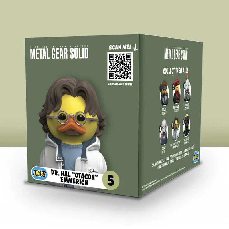 Canard Dr. Hal “Otacon” Emmerich (Boxed Edition) TUBBZ CoinCaillerie