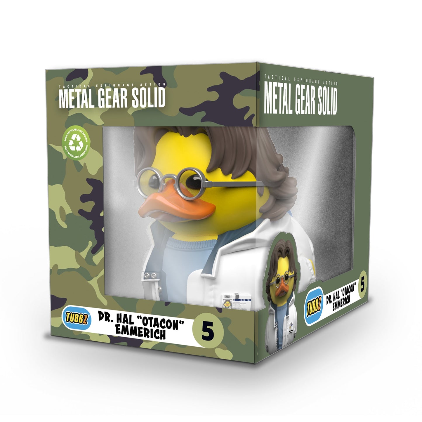 Canard Dr. Hal “Otacon” Emmerich (Boxed Edition) TUBBZ CoinCaillerie