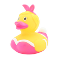 Rosa Pin-Up-Ente