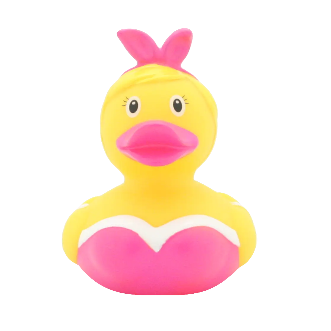 Canard Pin Up Rose Lilalu CoinCaillerie