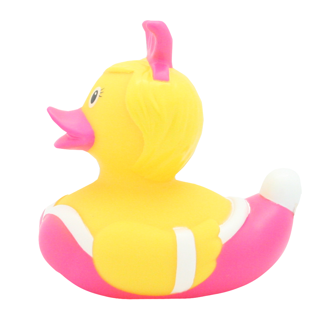 Rosa Pin-Up-Ente